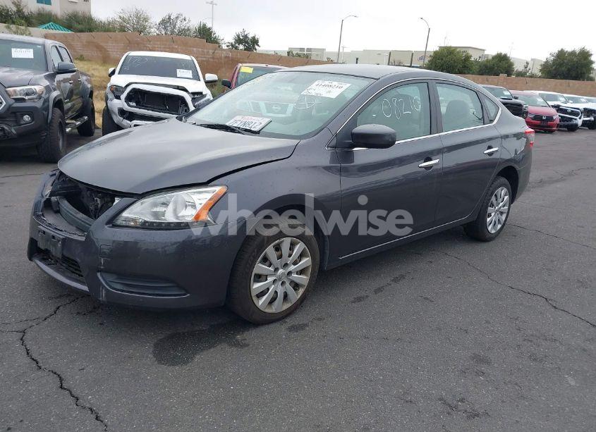 Photo 2 of 2014 Nissan Sentra SV (VIN 3N1AB7AP2EY222574)