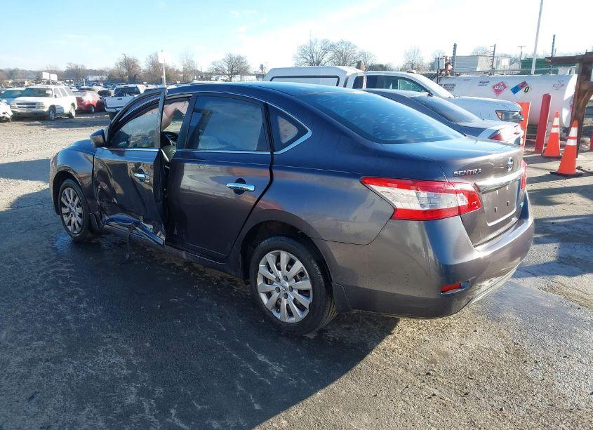 Photo 3 of 2014 Nissan Sentra S (VIN 3N1AB7AP2EY226737)