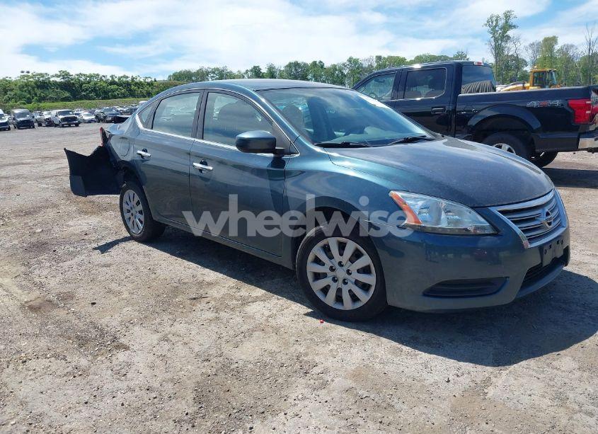 2014 Nissan Sentra S (VIN 3N1AB7AP2EY248916) main photo
