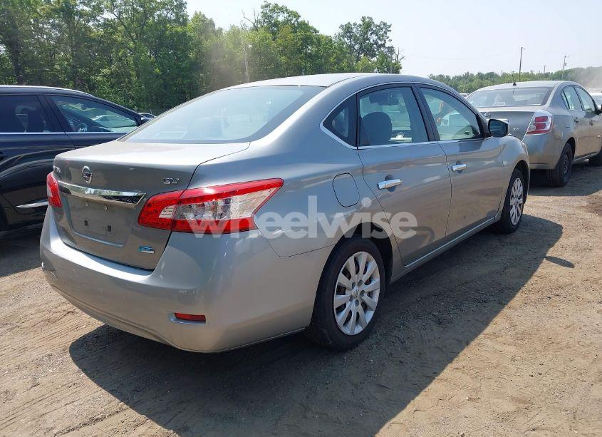 Photo 4 of 2014 Nissan Sentra FE+ S/FE+ SV/S/SL/SR/SV (VIN 3N1AB7AP2EY260385)