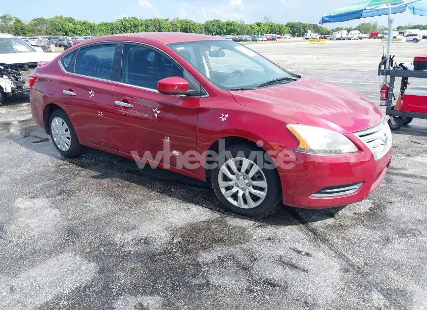 2014 Nissan Sentra SV (VIN 3N1AB7AP2EY318947) main photo