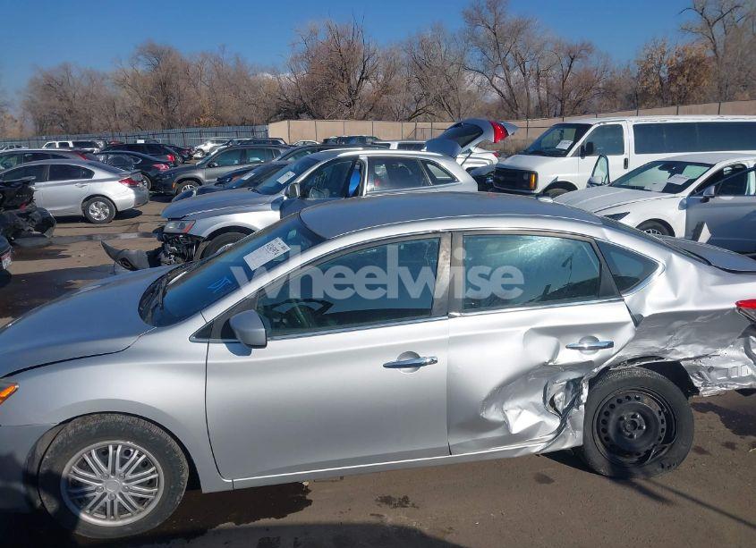 Photo 14 of 2015 Nissan Sentra FE+ S/S/SL/SR/SV (VIN 3N1AB7AP2FL631432)