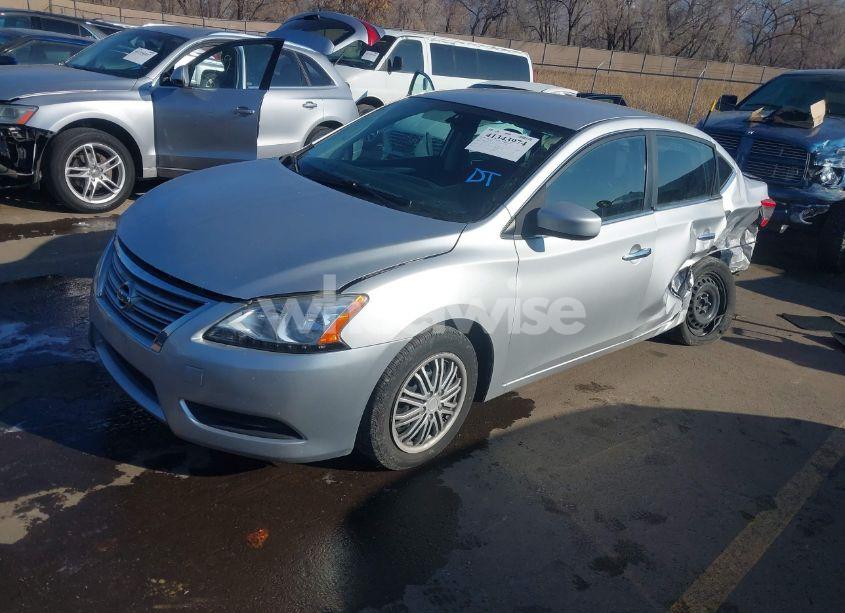 Photo 2 of 2015 Nissan Sentra FE+ S/S/SL/SR/SV (VIN 3N1AB7AP2FL631432)