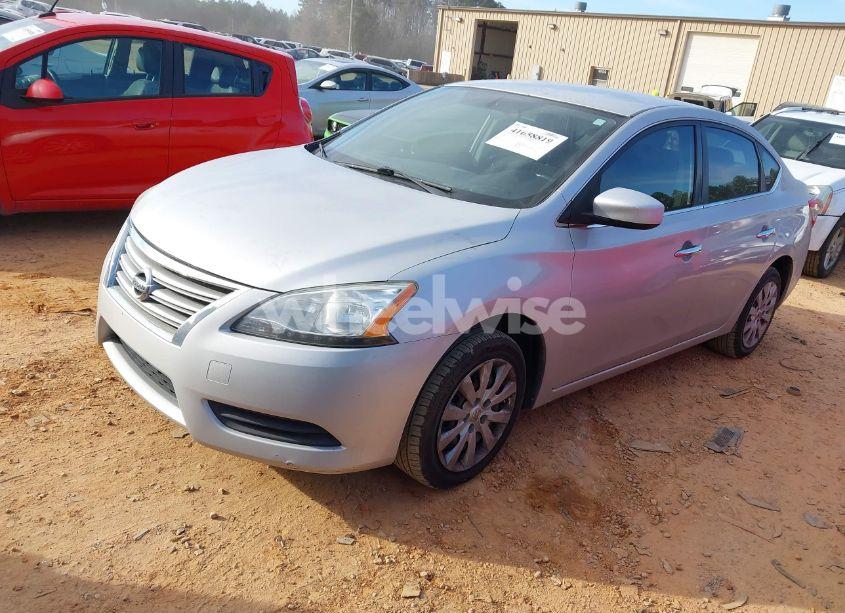 Photo 2 of 2015 Nissan Sentra FE+ S/S/SL/SR/SV (VIN 3N1AB7AP2FL646125)