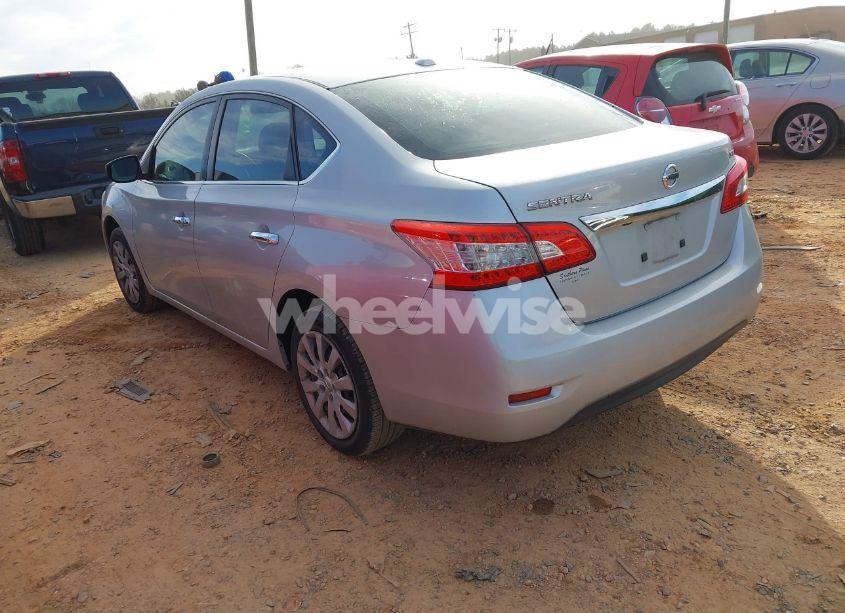 Photo 3 of 2015 Nissan Sentra FE+ S/S/SL/SR/SV (VIN 3N1AB7AP2FL646125)