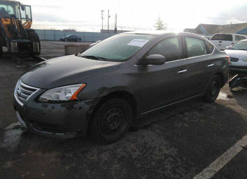 Photo 2 of 2015 Nissan Sentra FE+ S/S/SL/SR/SV (VIN 3N1AB7AP2FL654158)