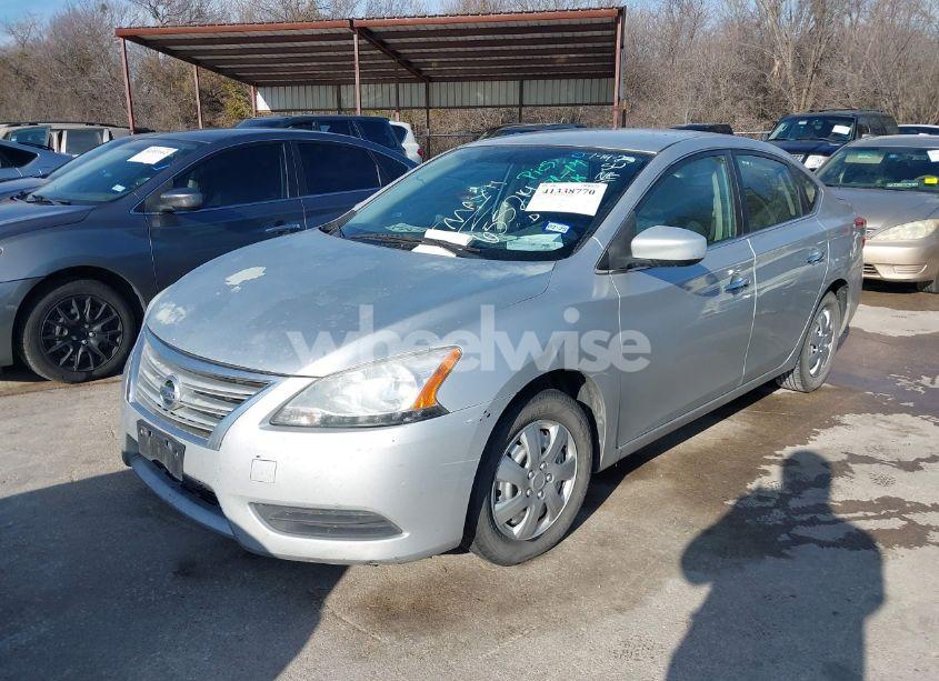 Photo 2 of 2015 Nissan Sentra FE+ S/S/SL/SR/SV (VIN 3N1AB7AP2FL655214)