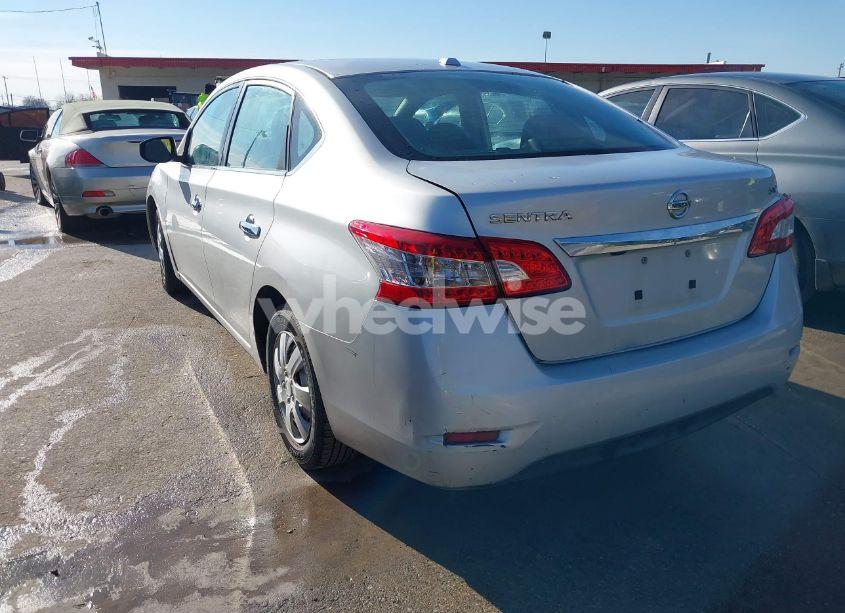 Photo 3 of 2015 Nissan Sentra FE+ S/S/SL/SR/SV (VIN 3N1AB7AP2FL655214)