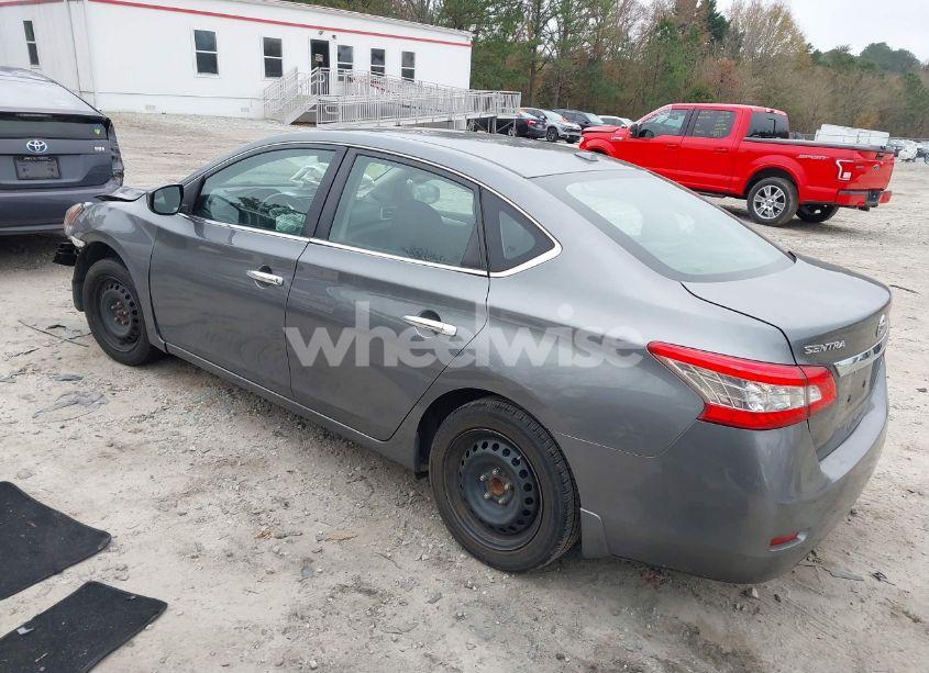 Photo 3 of 2015 Nissan Sentra FE+ S/S/SL/SR/SV (VIN 3N1AB7AP2FL662762)