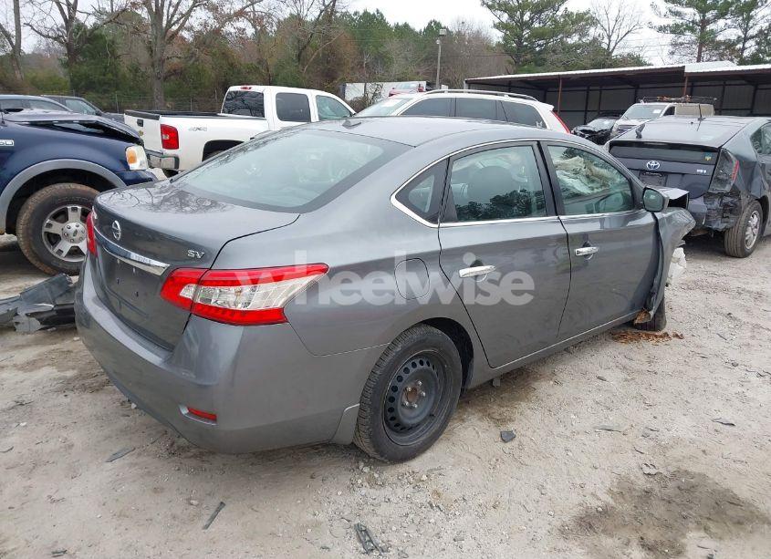 Photo 4 of 2015 Nissan Sentra FE+ S/S/SL/SR/SV (VIN 3N1AB7AP2FL662762)