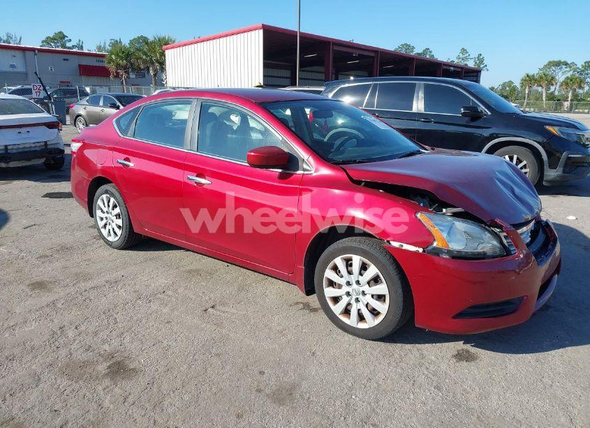 2015 Nissan Sentra SV (VIN 3N1AB7AP2FL670926) main photo