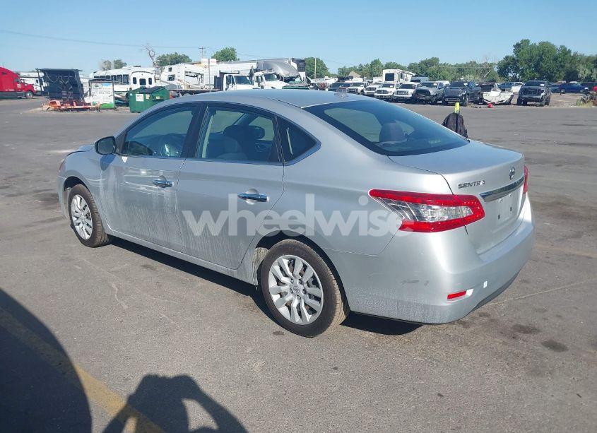 Photo 3 of 2015 Nissan Sentra SV (VIN 3N1AB7AP2FL678847)