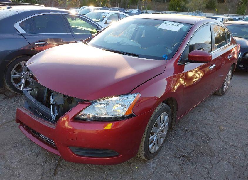Photo 2 of 2015 Nissan Sentra SV (VIN 3N1AB7AP2FL680534)