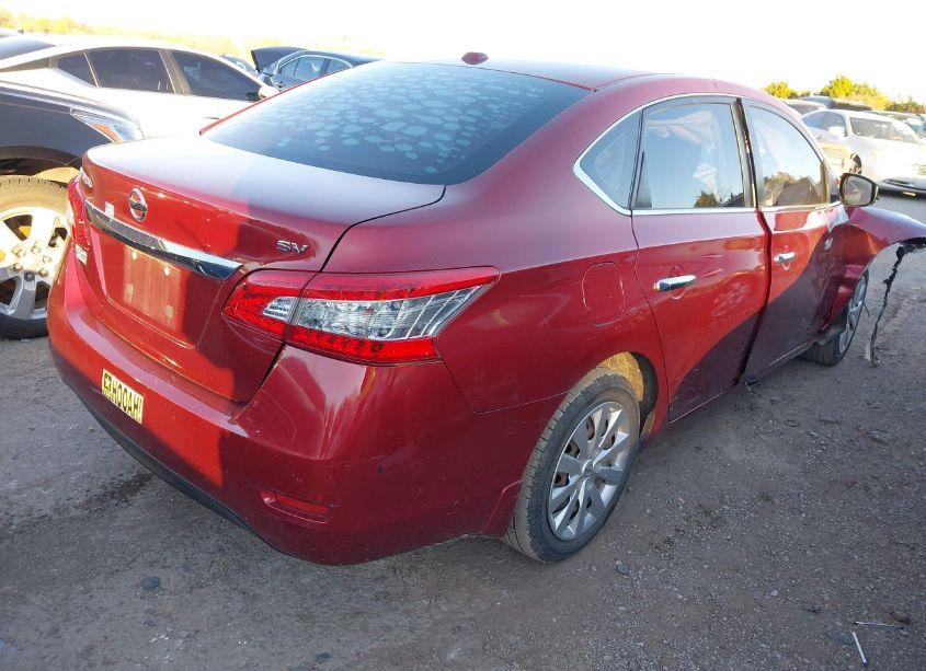 Photo 4 of 2015 Nissan Sentra SV (VIN 3N1AB7AP2FL680534)