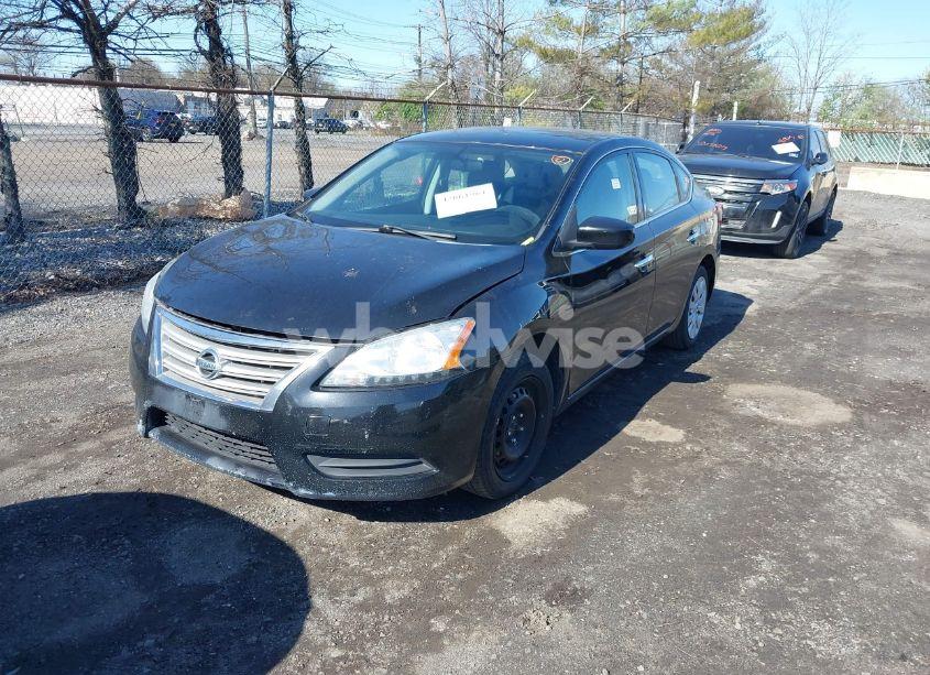 Photo 2 of 2015 Nissan Sentra FE+ S/S/SL/SR/SV (VIN 3N1AB7AP2FL685510)