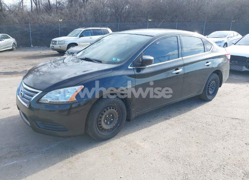 Photo 2 of 2015 Nissan Sentra S (VIN 3N1AB7AP2FY235746)