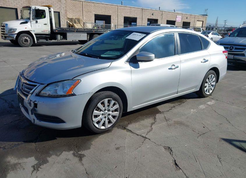 Photo 2 of 2015 Nissan Sentra S (VIN 3N1AB7AP2FY340416)