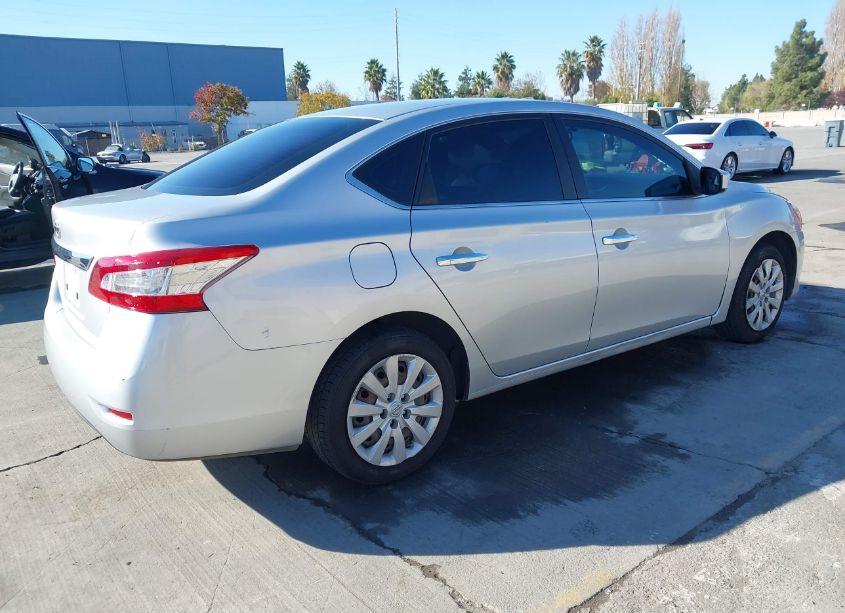 Photo 4 of 2015 Nissan Sentra S (VIN 3N1AB7AP2FY340416)