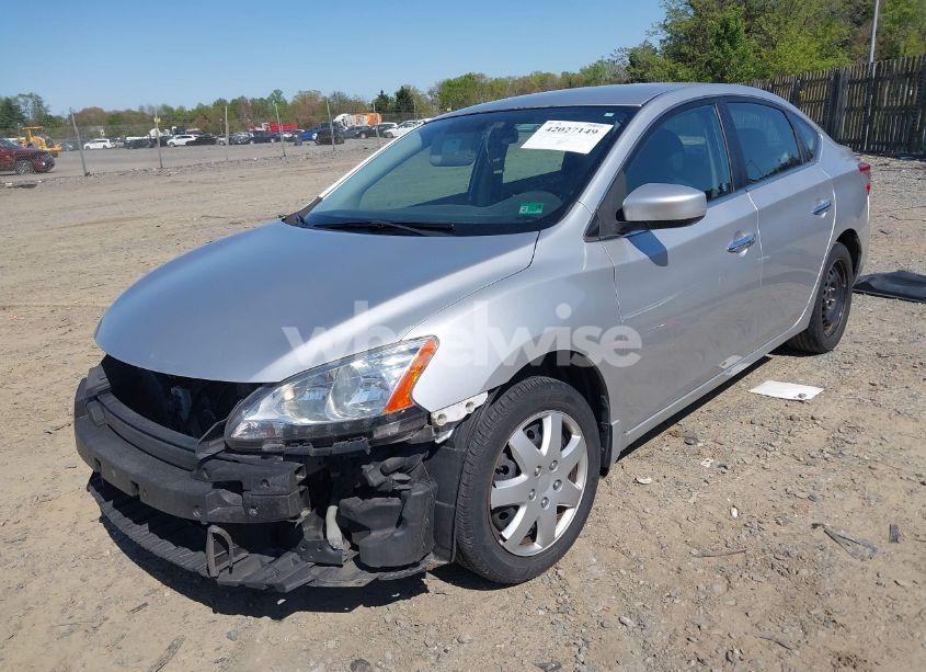 Photo 2 of 2015 Nissan Sentra S (VIN 3N1AB7AP2FY353036)