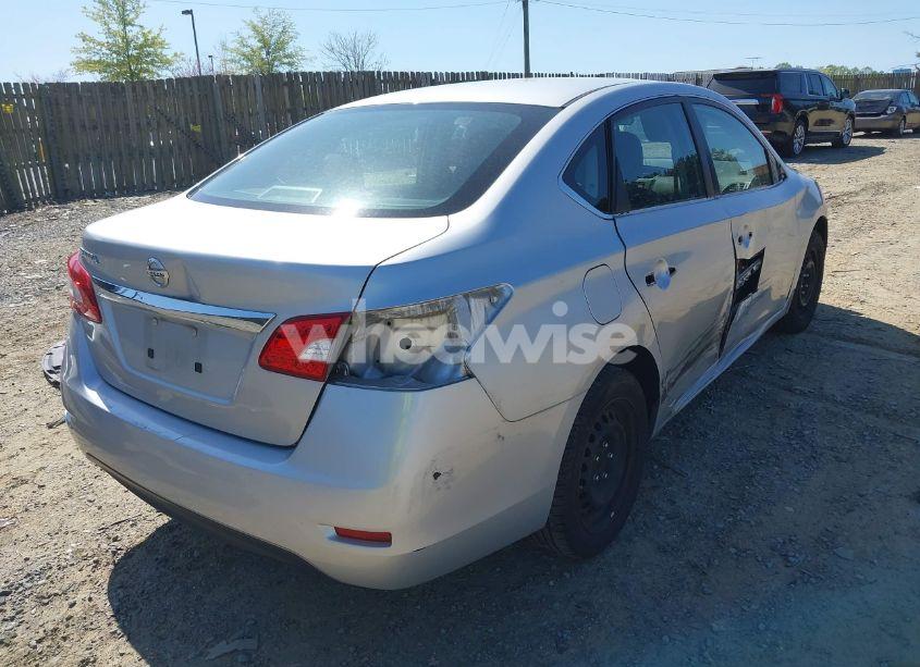 Photo 4 of 2015 Nissan Sentra S (VIN 3N1AB7AP2FY353036)