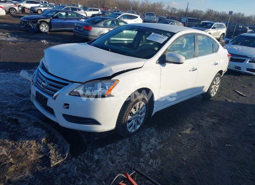 Photo 2 of 2015 Nissan Sentra S (VIN 3N1AB7AP2FY368605)