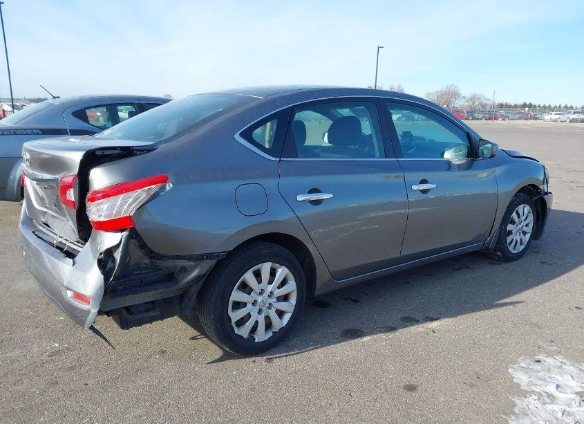 Photo 4 of 2015 Nissan Sentra S (VIN 3N1AB7AP2FY370838)