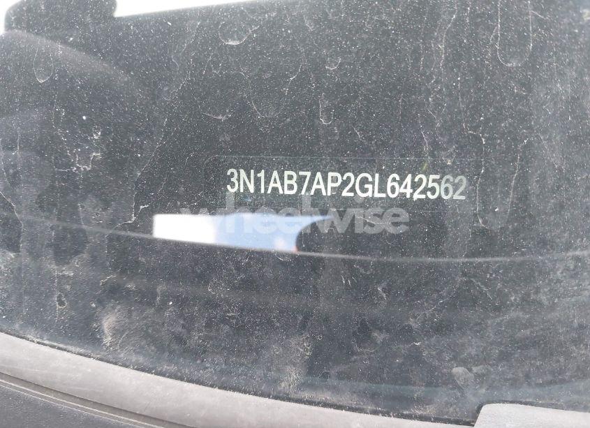 Photo 9 of 2016 Nissan Sentra FE+ S/S/SL/SR/SV (VIN 3N1AB7AP2GL642562)