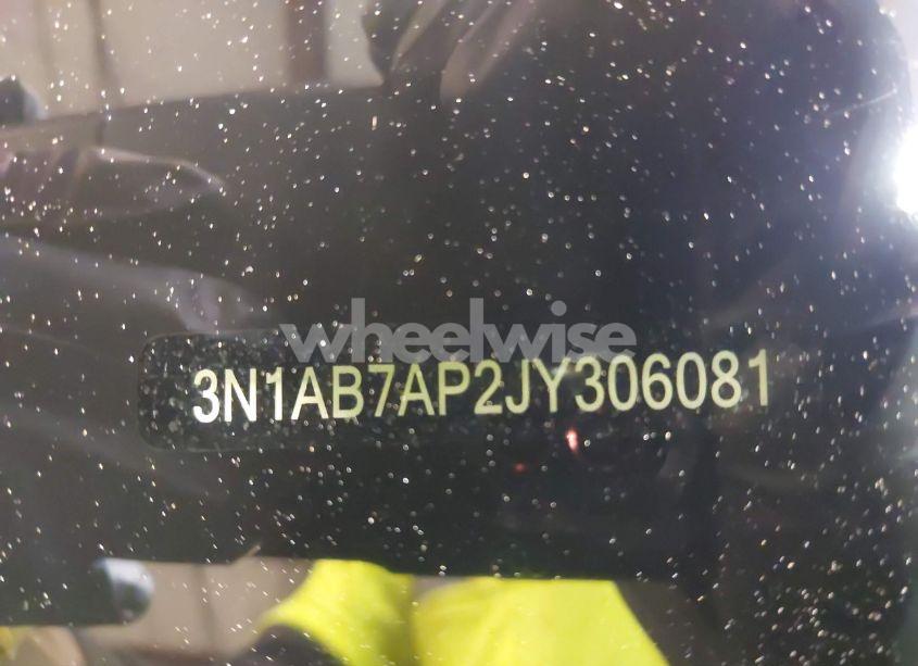 Photo 9 of 2018 Nissan Sentra S (VIN 3N1AB7AP2JY306081)
