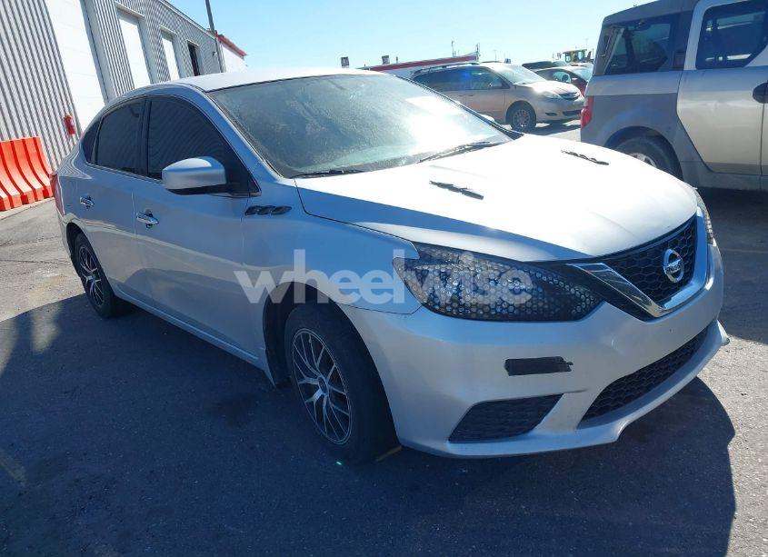 2019 Nissan Sentra SV (VIN 3N1AB7AP2KL603186) main photo