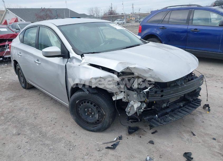 2019 Nissan Sentra S (VIN 3N1AB7AP2KY361552) main photo