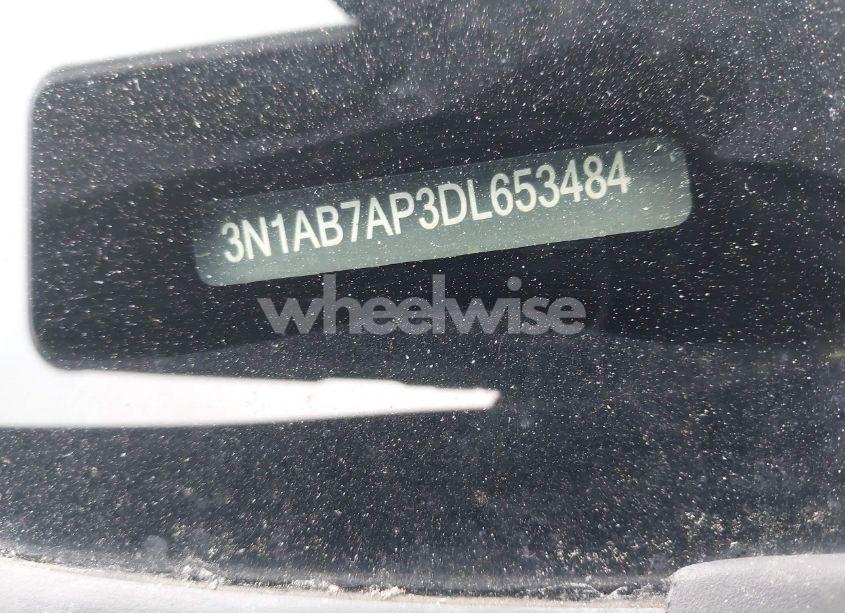 Photo 9 of 2013 Nissan Sentra SV (VIN 3N1AB7AP3DL653484)
