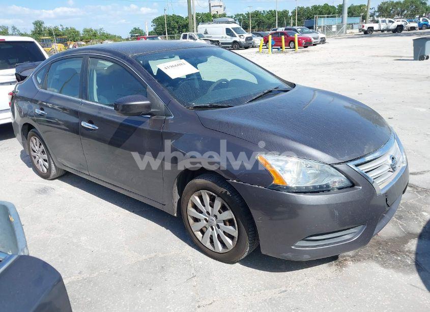2013 Nissan Sentra SV (VIN 3N1AB7AP3DL703350) main photo