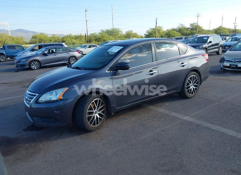 Photo 2 of 2014 Nissan Sentra FE+ S/FE+ SV/S/SL/SR/SV (VIN 3N1AB7AP3EL635861)