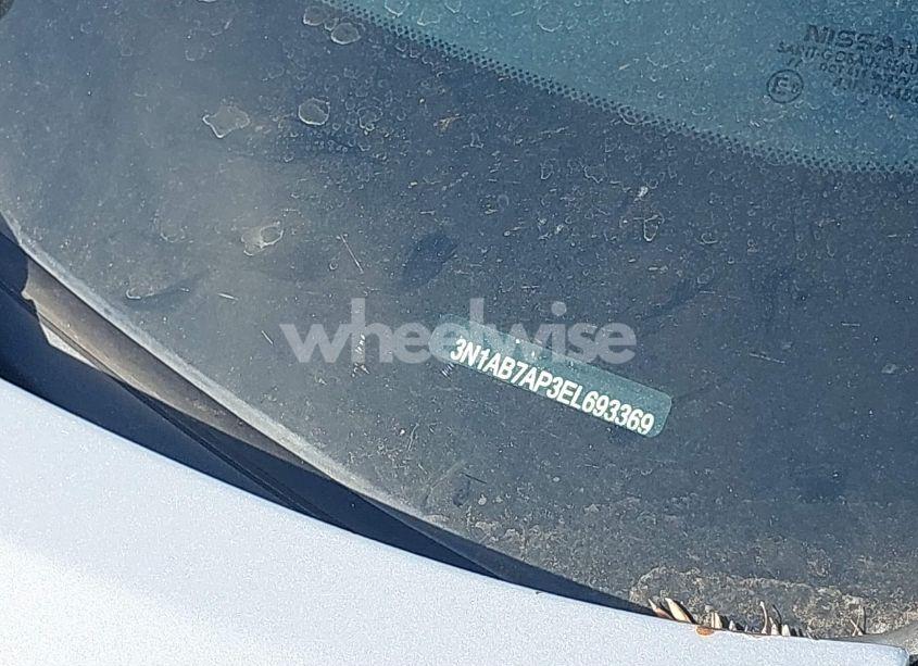 Photo 9 of 2014 Nissan Sentra S (VIN 3N1AB7AP3EL693369)