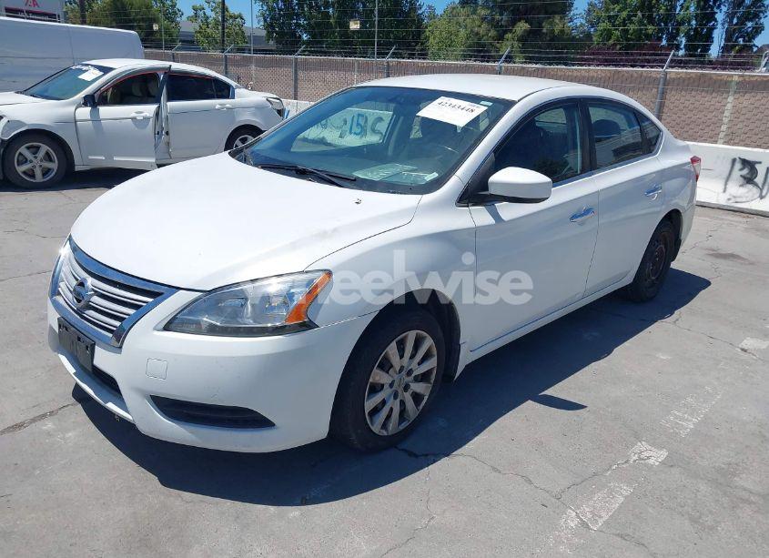Photo 2 of 2014 Nissan Sentra FE+ S/FE+ SV/S/SL/SR/SV (VIN 3N1AB7AP3EY255213)