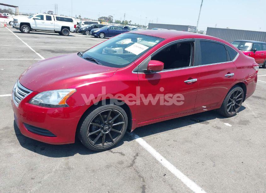 Photo 2 of 2014 Nissan Sentra FE+ S/FE+ SV/S/SL/SR/SV (VIN 3N1AB7AP3EY257396)