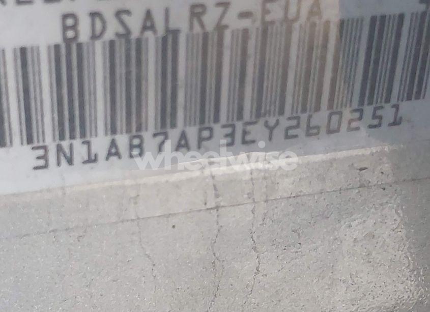 Photo 9 of 2014 Nissan Sentra SR (VIN 3N1AB7AP3EY260251)