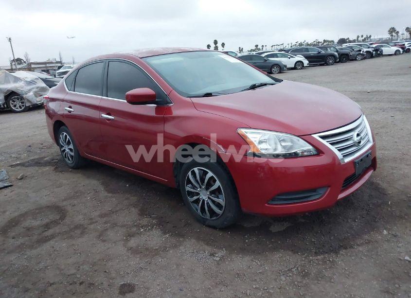 2014 Nissan Sentra FE+ S/FE+ SV/S/SL/SR/SV (VIN 3N1AB7AP3EY267605) main photo