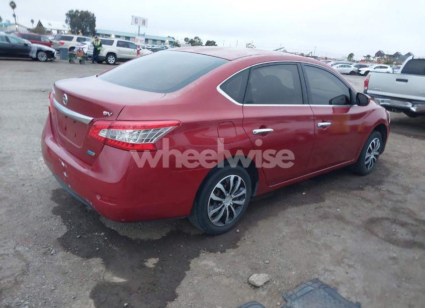 Photo 4 of 2014 Nissan Sentra FE+ S/FE+ SV/S/SL/SR/SV (VIN 3N1AB7AP3EY267605)