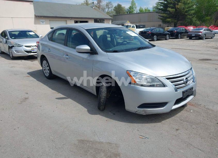 2014 Nissan Sentra S (VIN 3N1AB7AP3EY281813) main photo