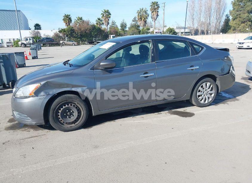 Photo 2 of 2015 Nissan Sentra FE+ S/S/SL/SR/SV (VIN 3N1AB7AP3FL629432)