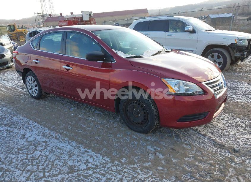 2015 Nissan Sentra SV (VIN 3N1AB7AP3FL638194) main photo