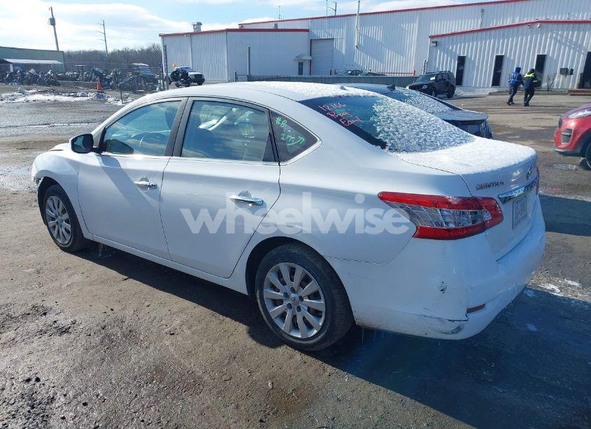 Photo 3 of 2015 Nissan Sentra FE+ S/S/SL/SR/SV (VIN 3N1AB7AP3FL654945)