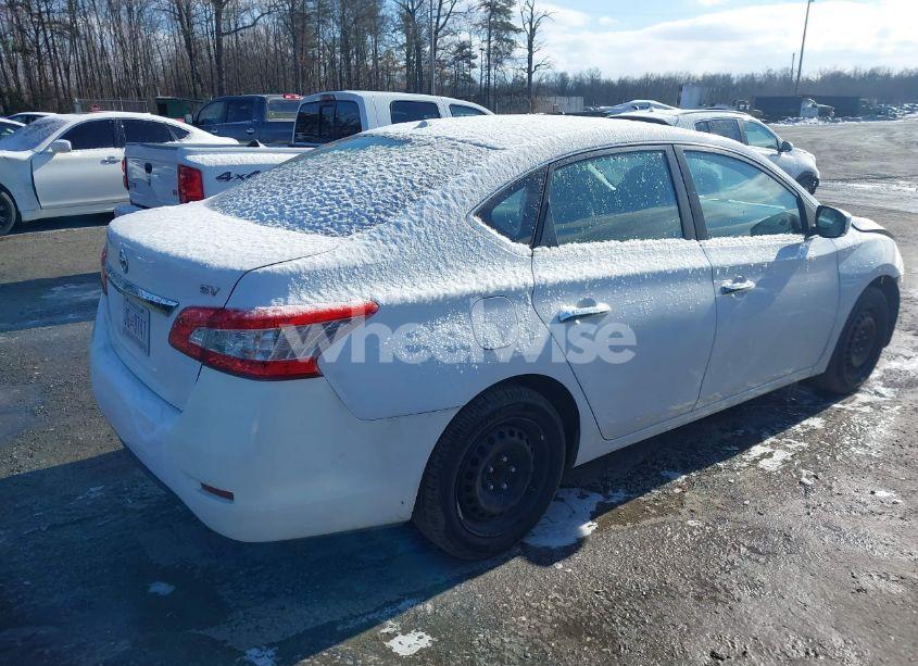 Photo 4 of 2015 Nissan Sentra FE+ S/S/SL/SR/SV (VIN 3N1AB7AP3FL654945)