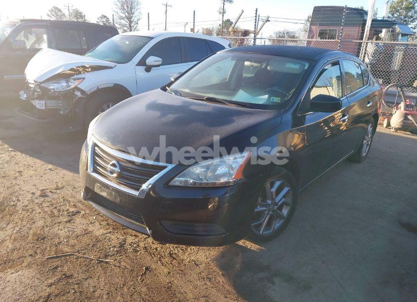 Photo 2 of 2015 Nissan Sentra FE+ S/S/SL/SR/SV (VIN 3N1AB7AP3FL661278)