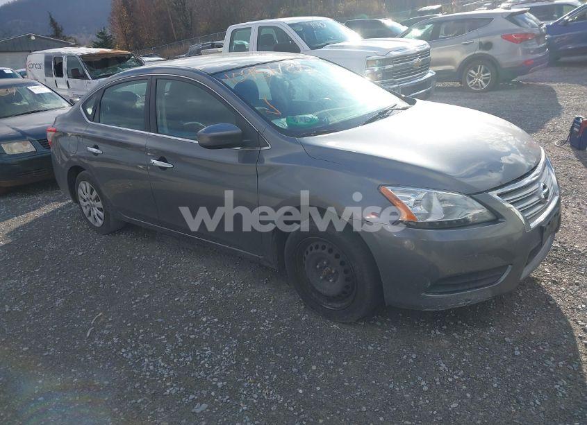 2015 Nissan Sentra FE+ S/S/SL/SR/SV (VIN 3N1AB7AP3FL672670) main photo