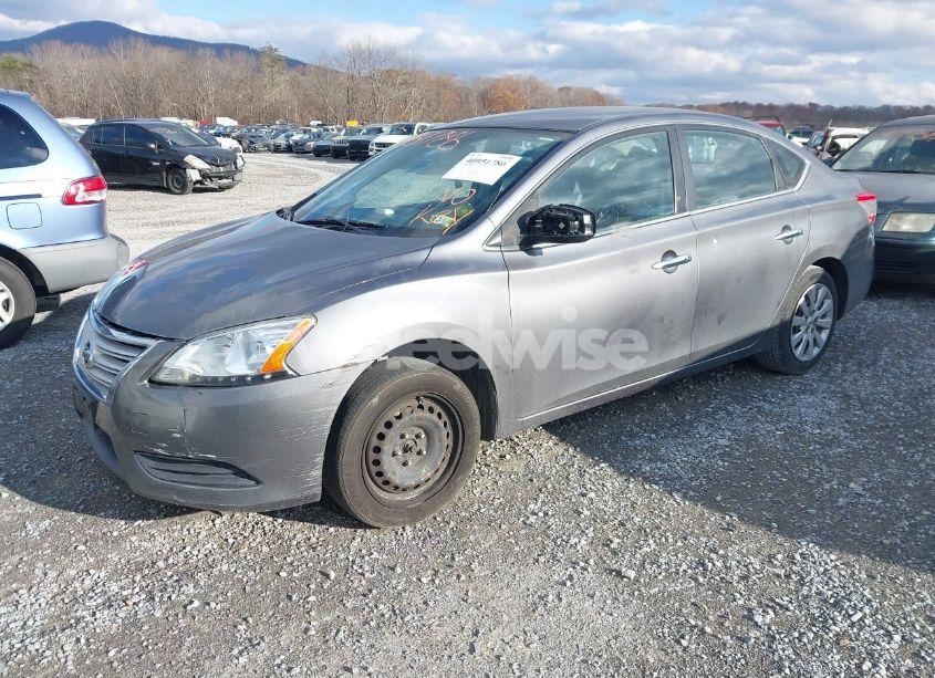 Photo 2 of 2015 Nissan Sentra FE+ S/S/SL/SR/SV (VIN 3N1AB7AP3FL672670)