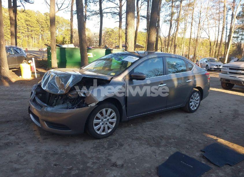 Photo 2 of 2015 Nissan Sentra SV (VIN 3N1AB7AP3FL693776)