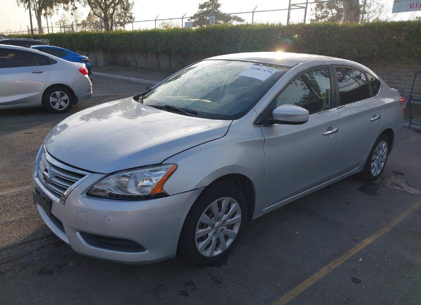 Photo 2 of 2015 Nissan Sentra S (VIN 3N1AB7AP3FY212640)