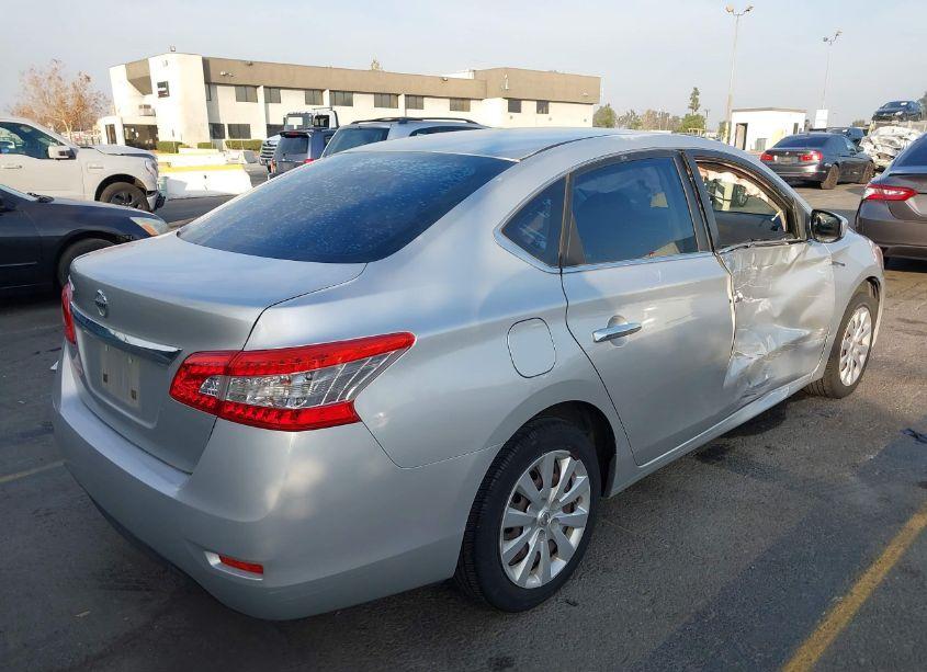 Photo 4 of 2015 Nissan Sentra S (VIN 3N1AB7AP3FY212640)